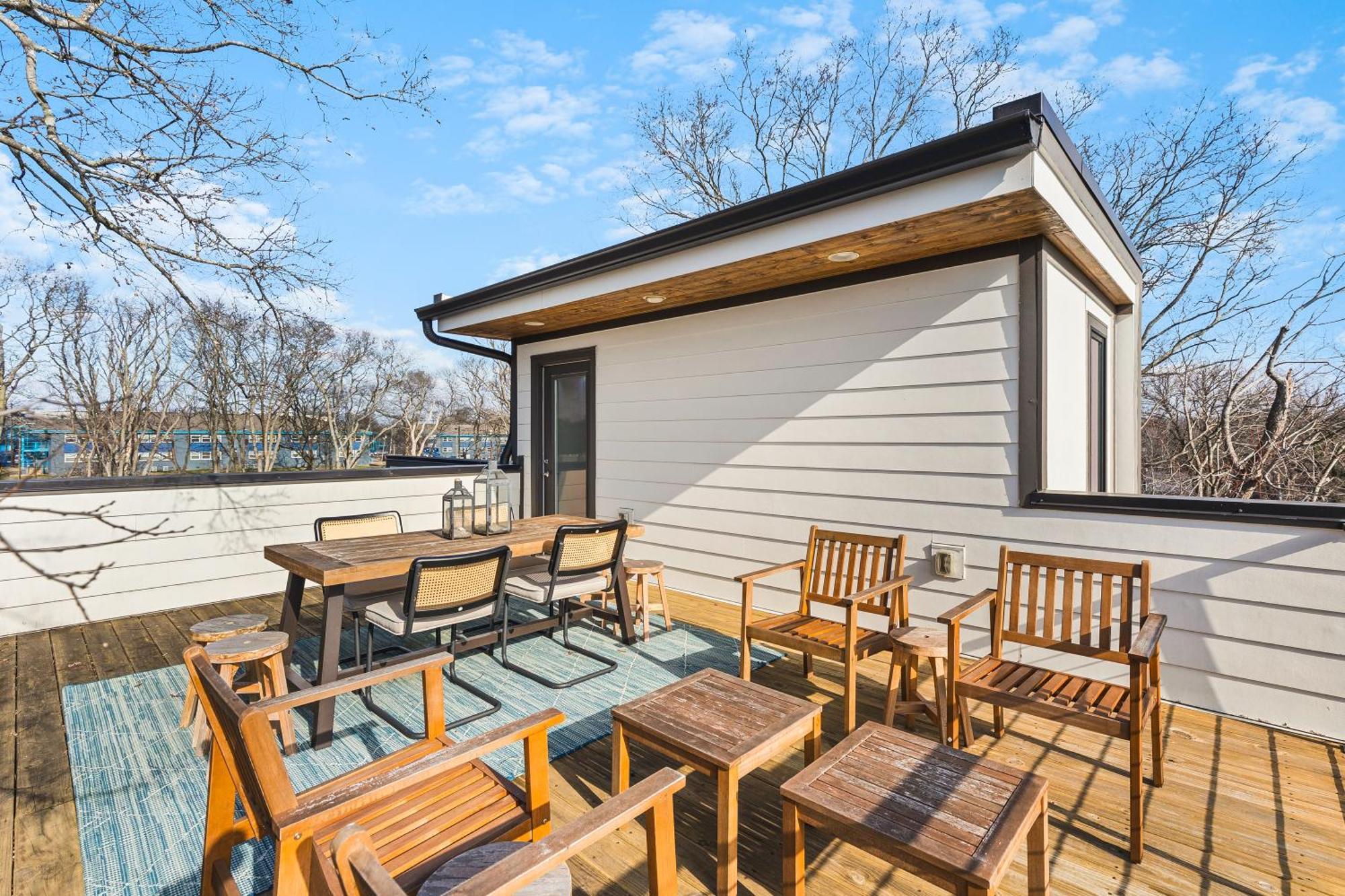 Modern Luxury Rooftop Deck, 3 Mi To Downtown 纳什维尔 外观 照片